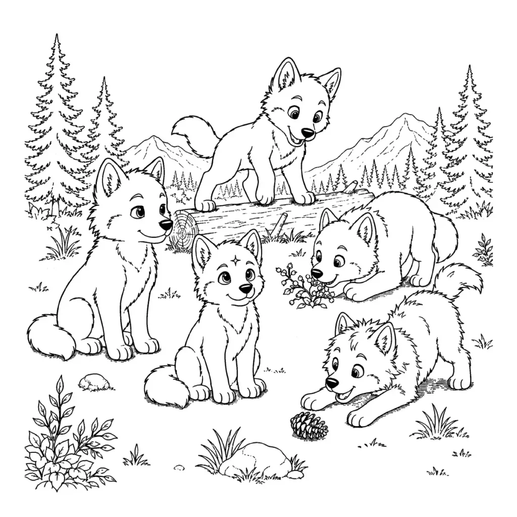 Coloriage Oliver sous le ciel étoilé
